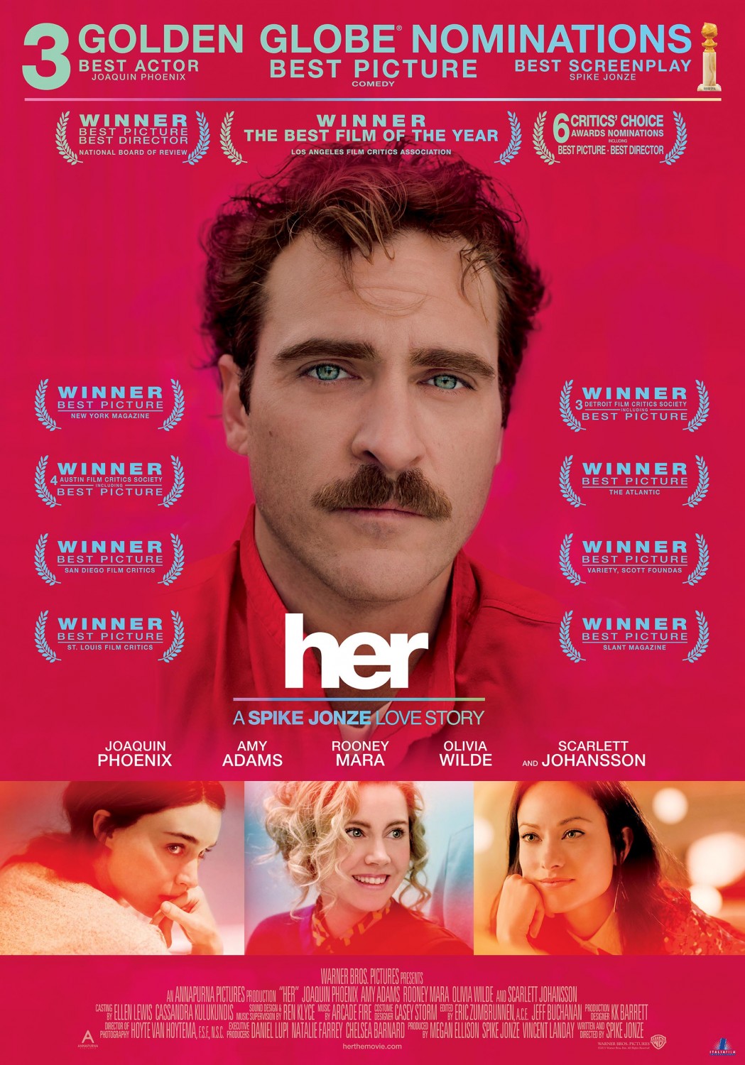 Extra Large Movie Poster Image for Her (#3 of 6)