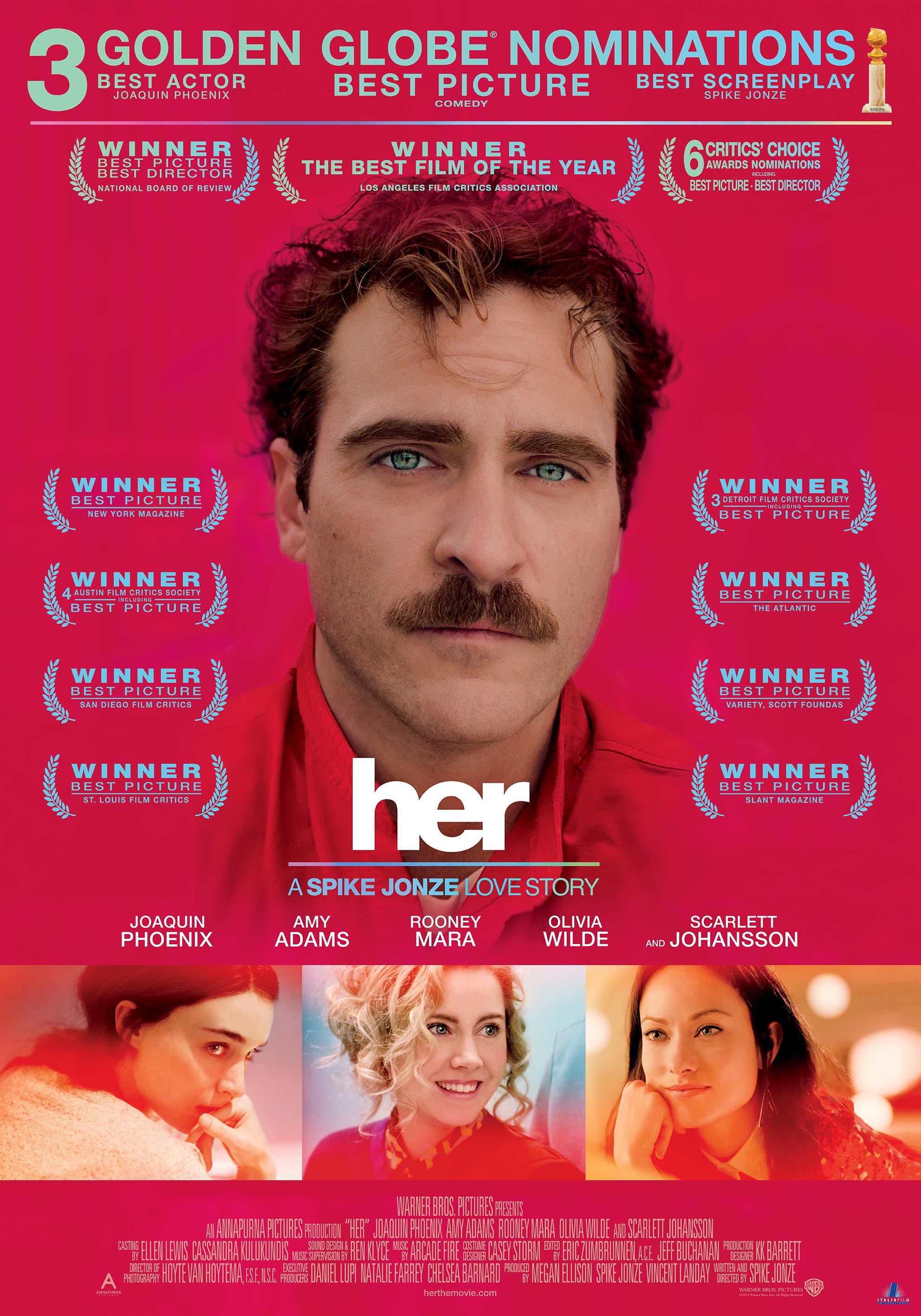 Mega Sized Movie Poster Image for Her (#3 of 6)