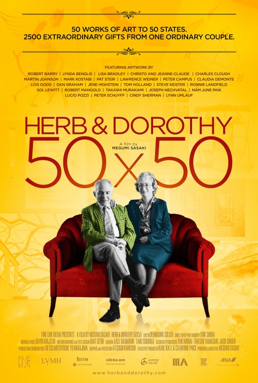 Herb & Dorothy 50X50 Movie Poster