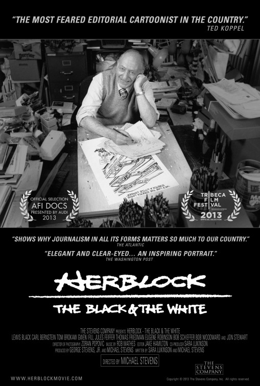 Herblock: The Black & the White Movie Poster