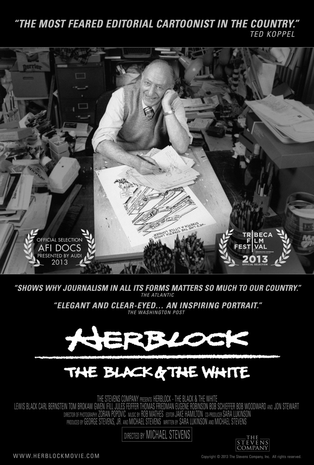 Extra Large Movie Poster Image for Herblock: The Black & the White (#1 of 2)
