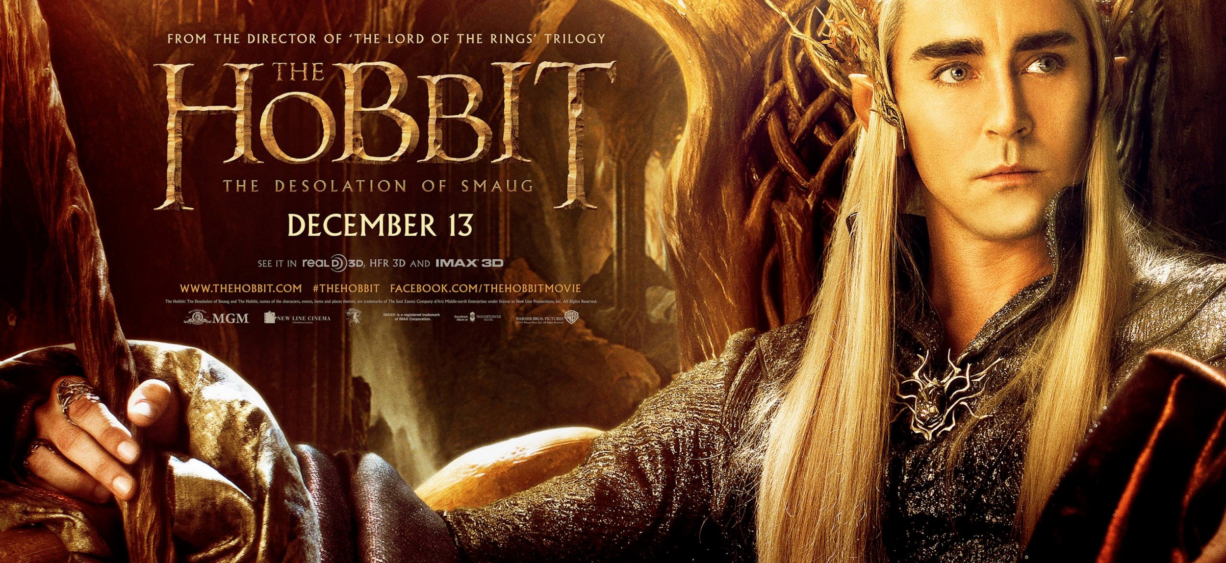 Mega Sized Movie Poster Image for The Hobbit: The Desolation of Smaug (#3 of 33)