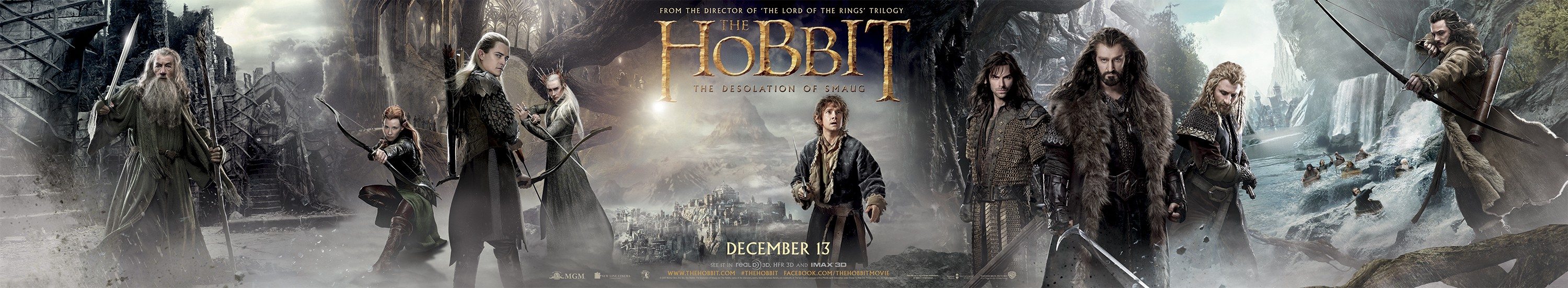 Mega Sized Movie Poster Image for The Hobbit: The Desolation of Smaug (#7 of 33)
