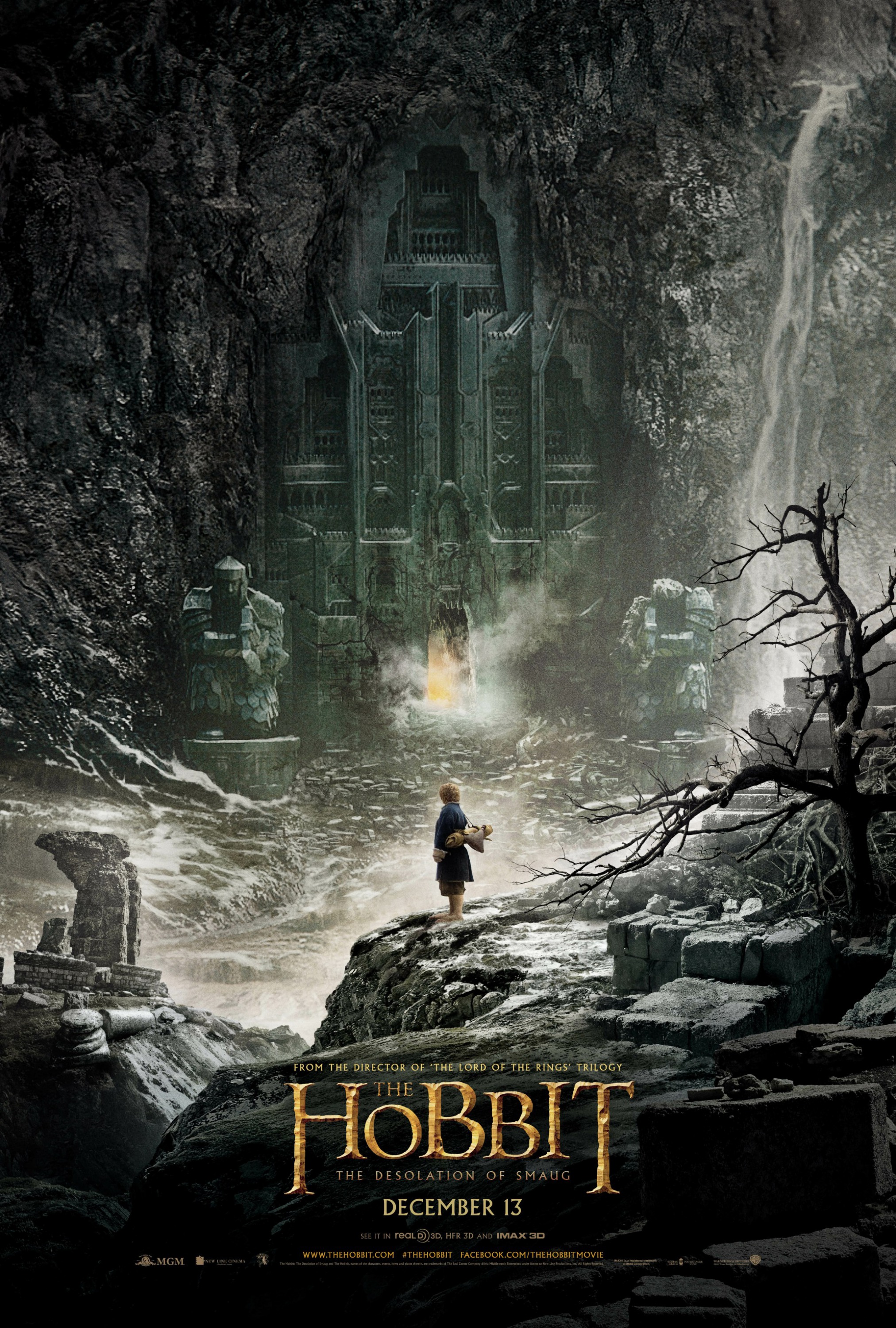 Mega Sized Movie Poster Image for The Hobbit: The Desolation of Smaug (#1 of 33)