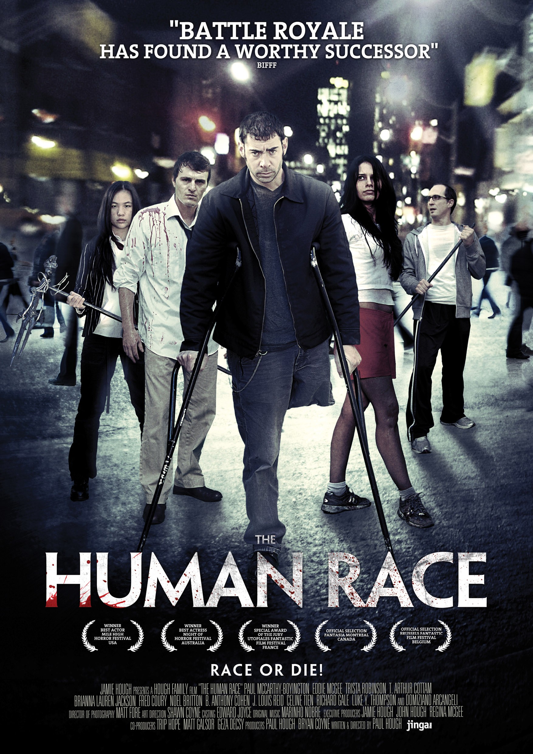 Mega Sized Movie Poster Image for The Human Race 