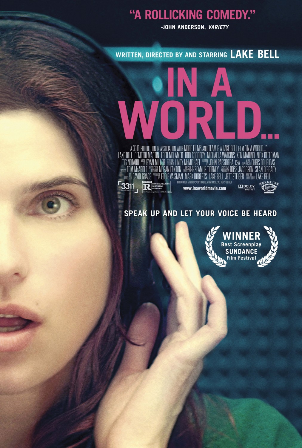 Extra Large Movie Poster Image for In a World... 