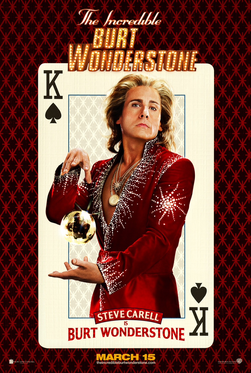 Extra Large Movie Poster Image for The Incredible Burt Wonderstone (#1 of 10)