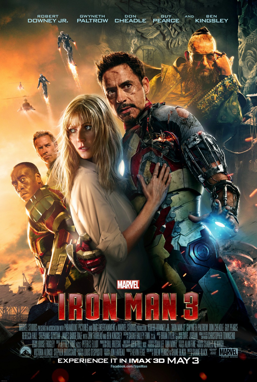 Extra Large Movie Poster Image for Iron Man 3 (#11 of 12)