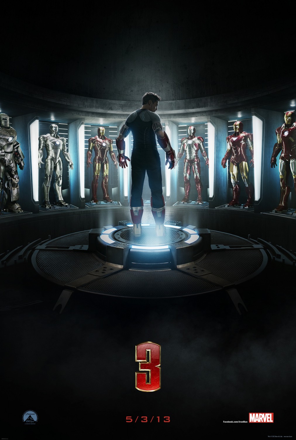 Extra Large Movie Poster Image for Iron Man 3 (#1 of 12)