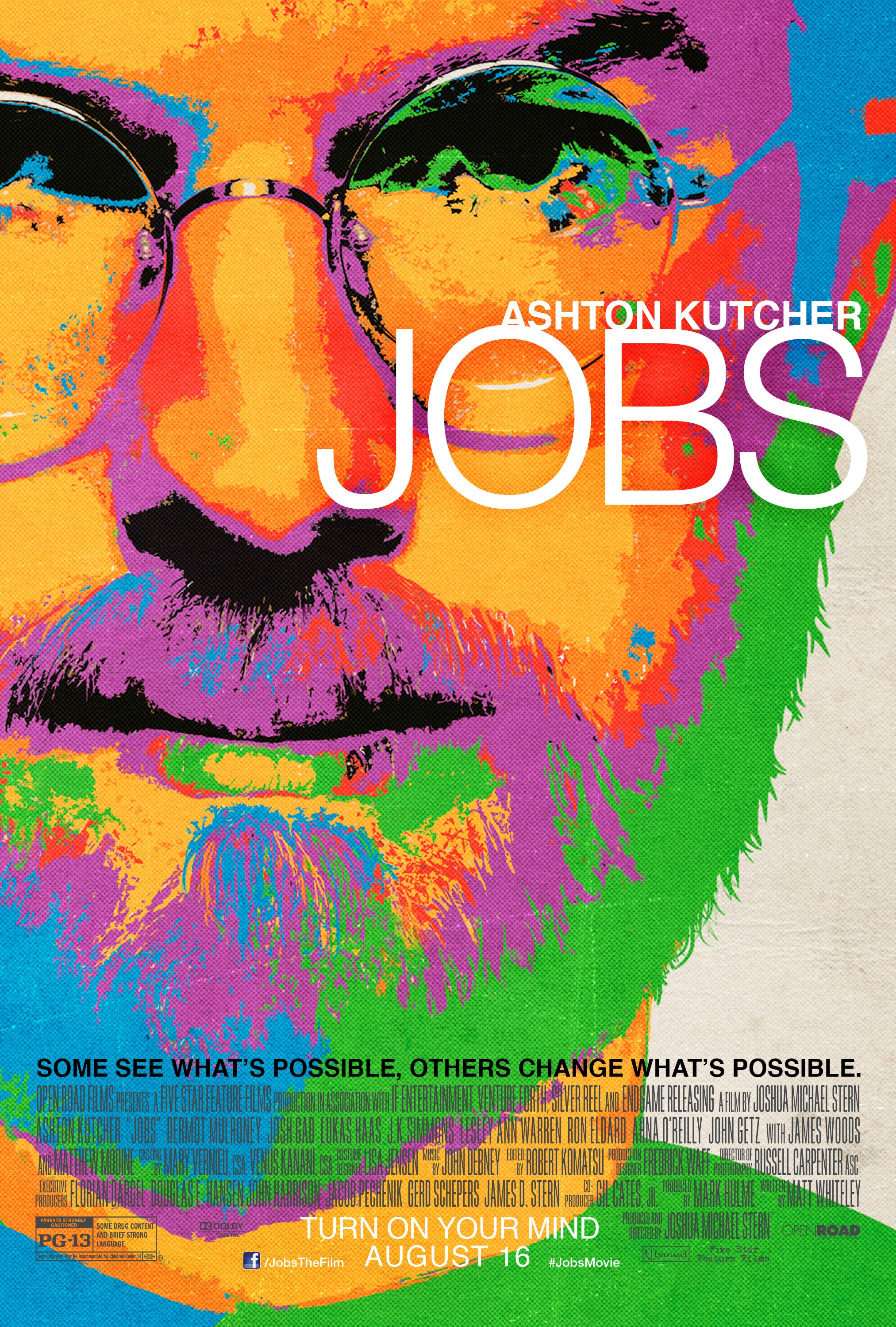 Mega Sized Movie Poster Image for jOBS (#1 of 5)
