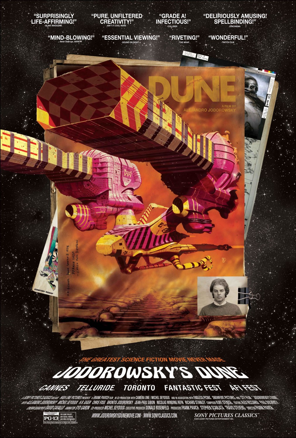 Extra Large Movie Poster Image for Jodorowsky's Dune (#3 of 3)