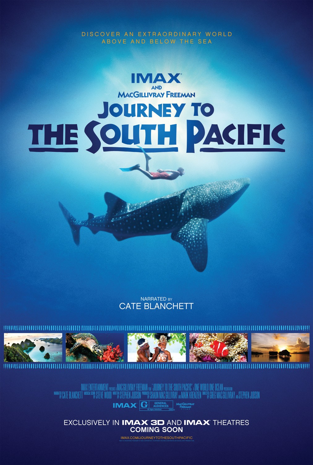 Extra Large Movie Poster Image for Journey to the South Pacific 