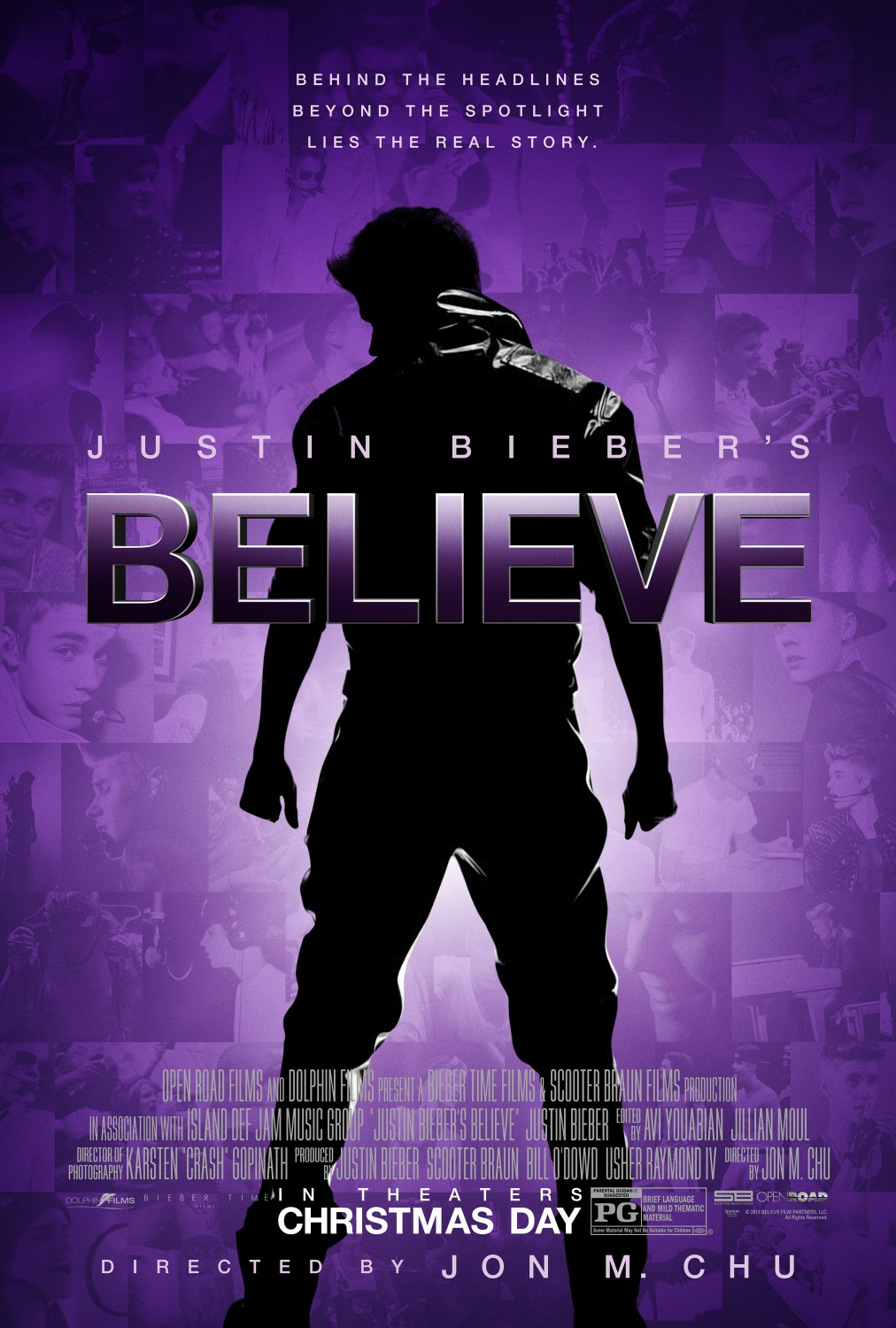 Extra Large Movie Poster Image for Justin Bieber's Believe 