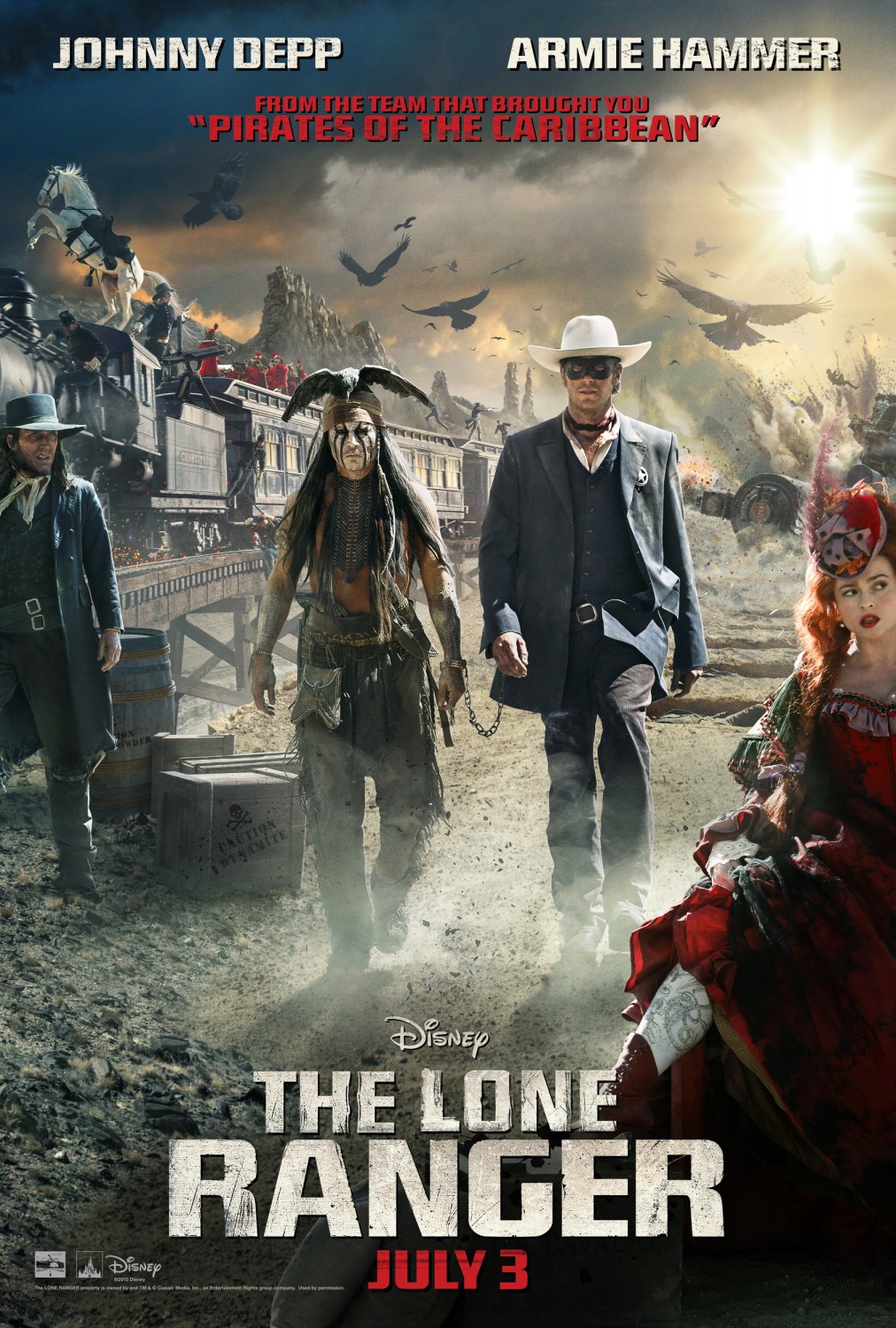 Extra Large Movie Poster Image for The Lone Ranger (#12 of 25)
