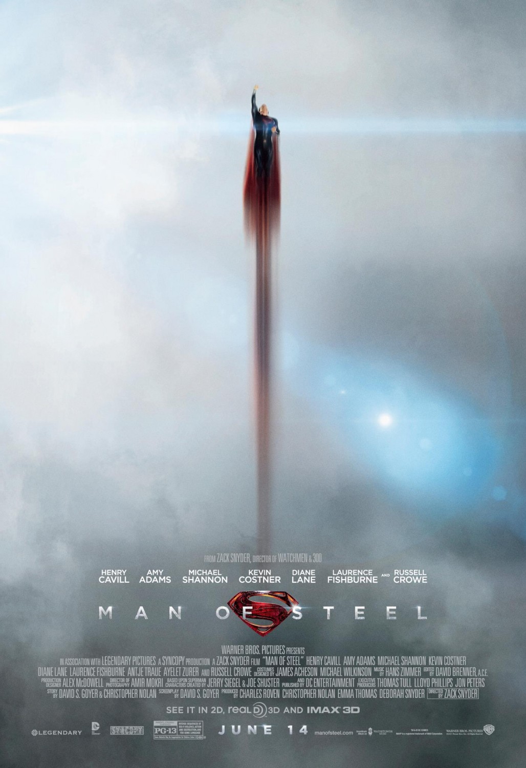 Extra Large Movie Poster Image for Man of Steel (#8 of 16)
