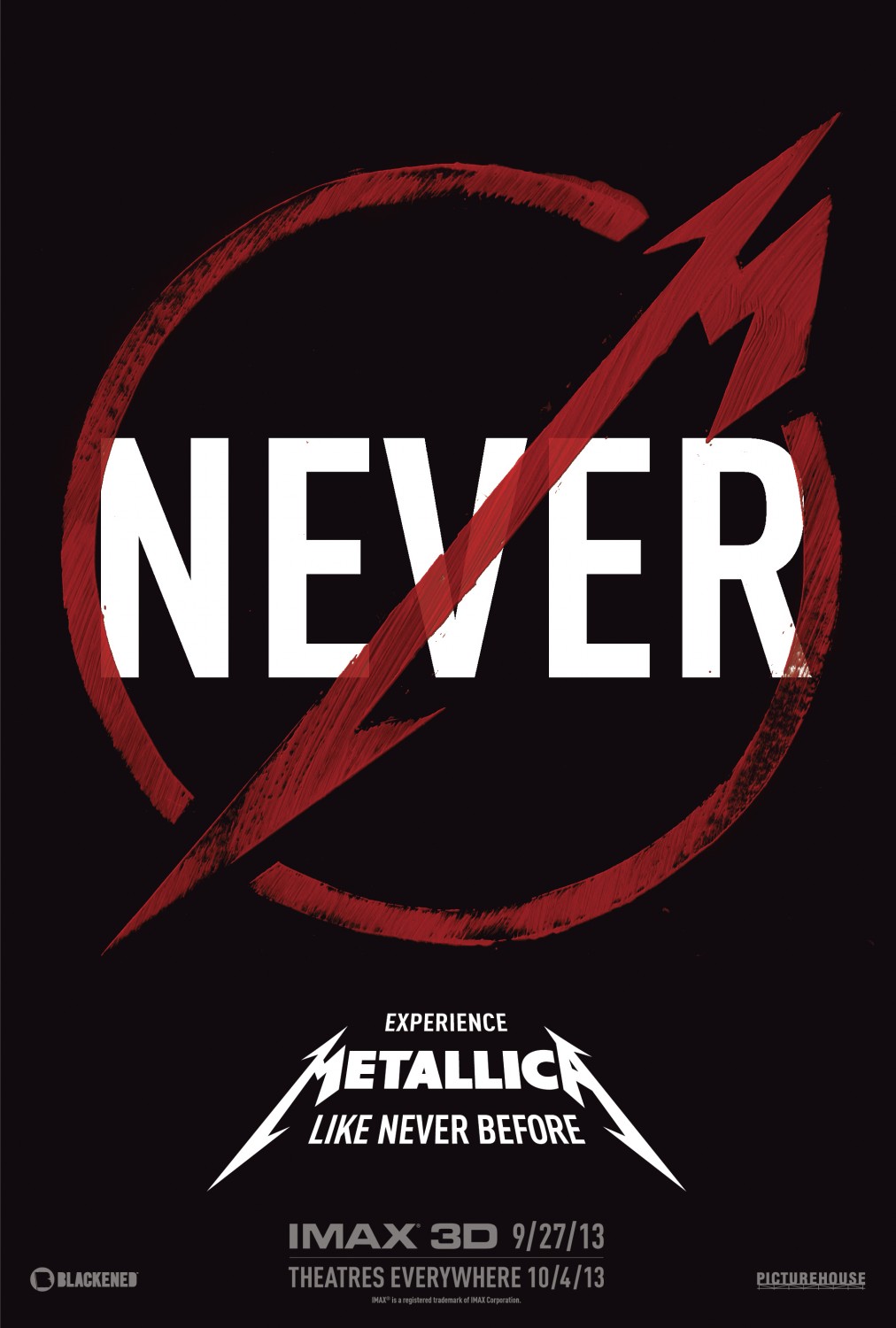 Extra Large Movie Poster Image for Metallica Through the Never (#1 of 3)