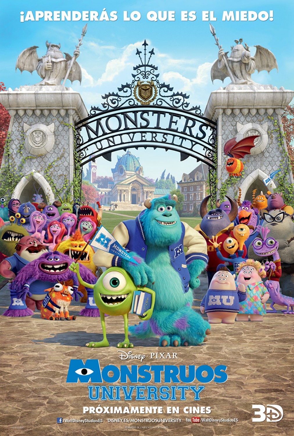 Extra Large Movie Poster Image for Monsters University (#13 of 21)