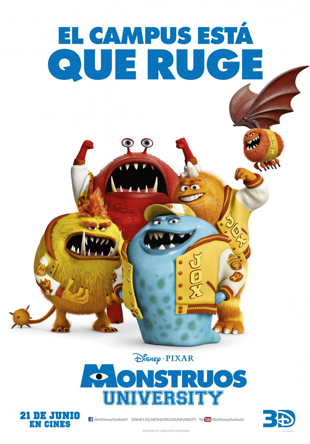 New 'Monsters University' Character Posters!