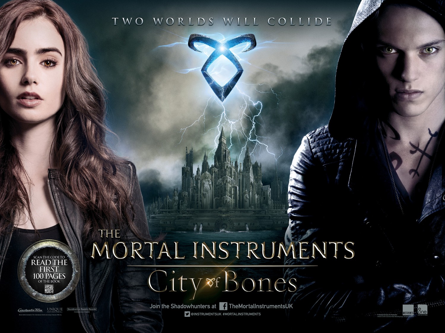 Extra Large Movie Poster Image for The Mortal Instruments: City of Bones (#5 of 15)