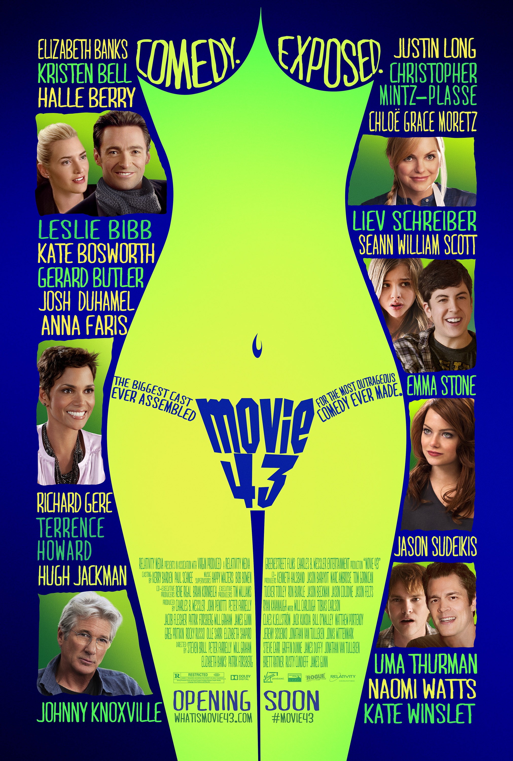 Mega Sized Movie Poster Image for Movie 43 (#1 of 5)