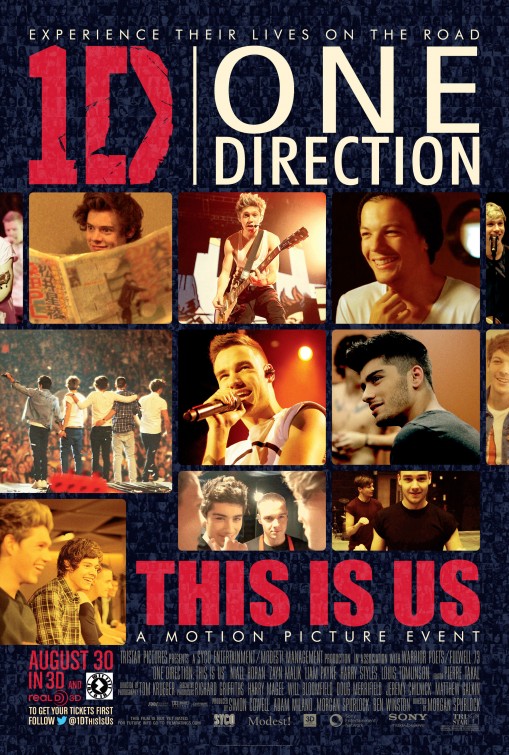 One Direction: This Is Us Movie Poster