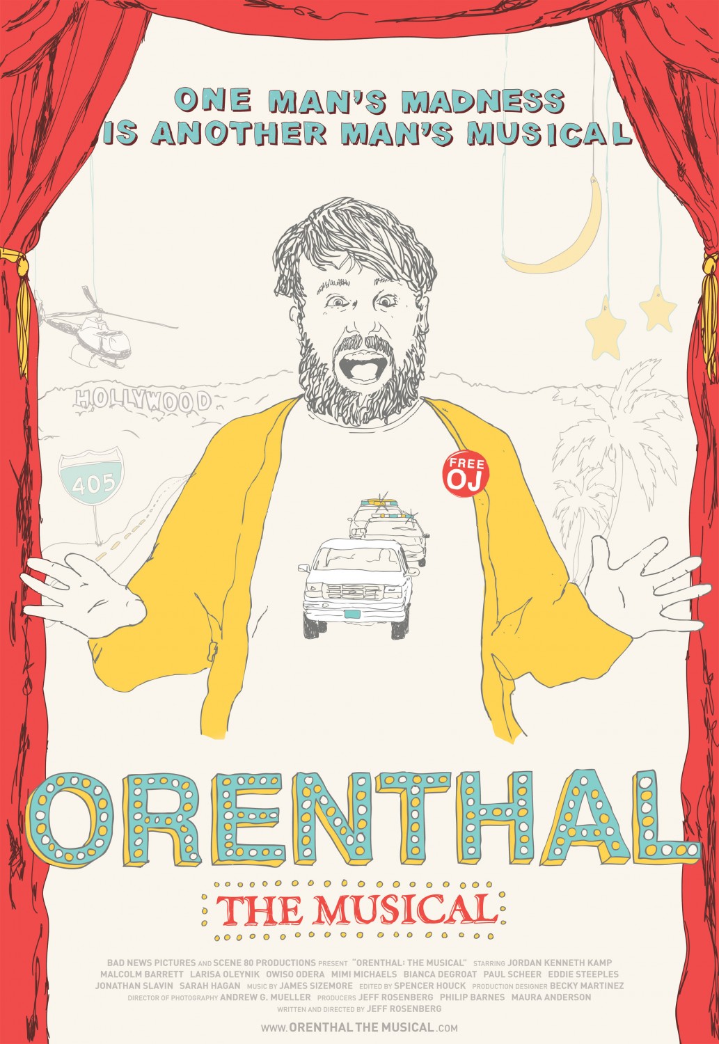 Extra Large Movie Poster Image for Orenthal: The Musical 