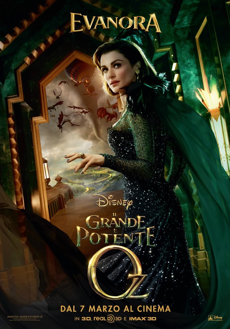 OZ THE GREAT AND POWERFUL MOVIE POSTER DS ORIGINAL Ver D 27x40 JAMES FRANCO 