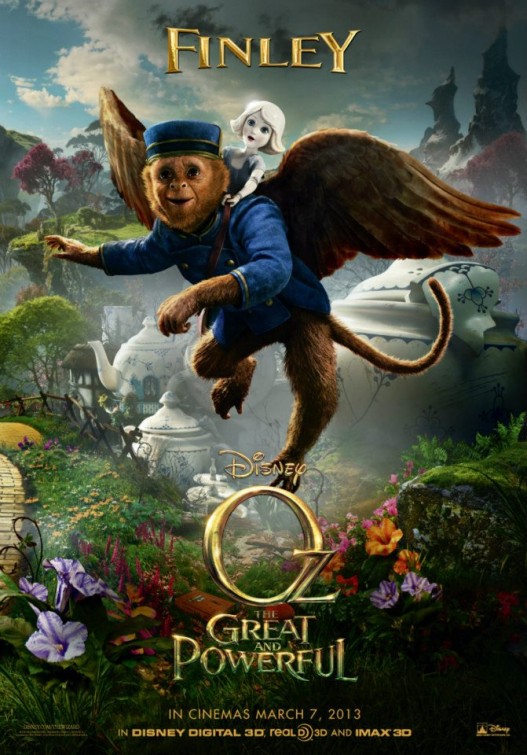 THE GREAT & POWERFUL OZ El Capitan Movie Program Mini Poster DISNEY James Franco 
