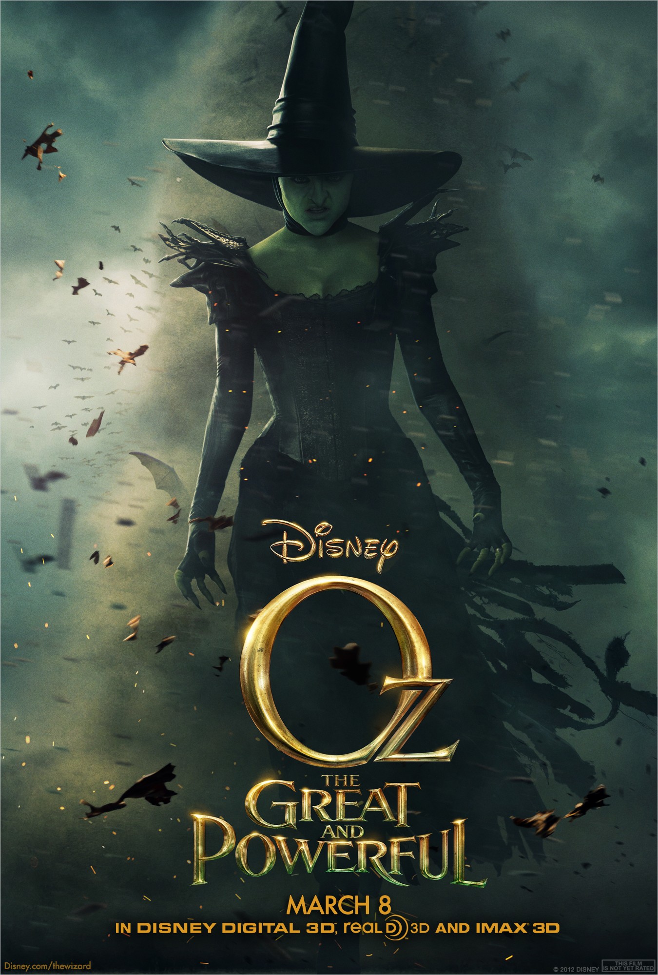 Mega Sized Movie Poster Image for Oz: The Great and Powerful (#7 of 16)