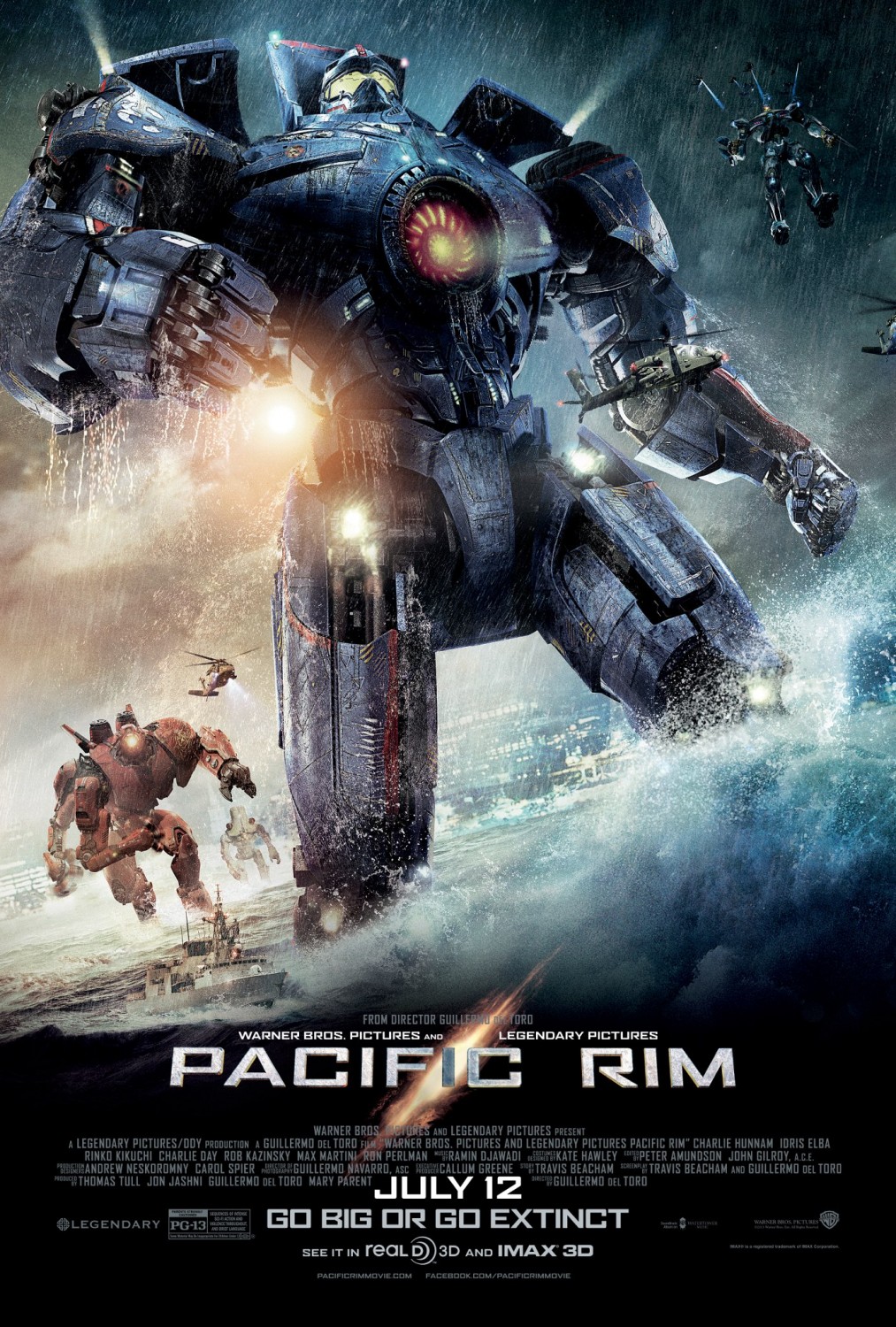 Extra Large Movie Poster Image for Pacific Rim