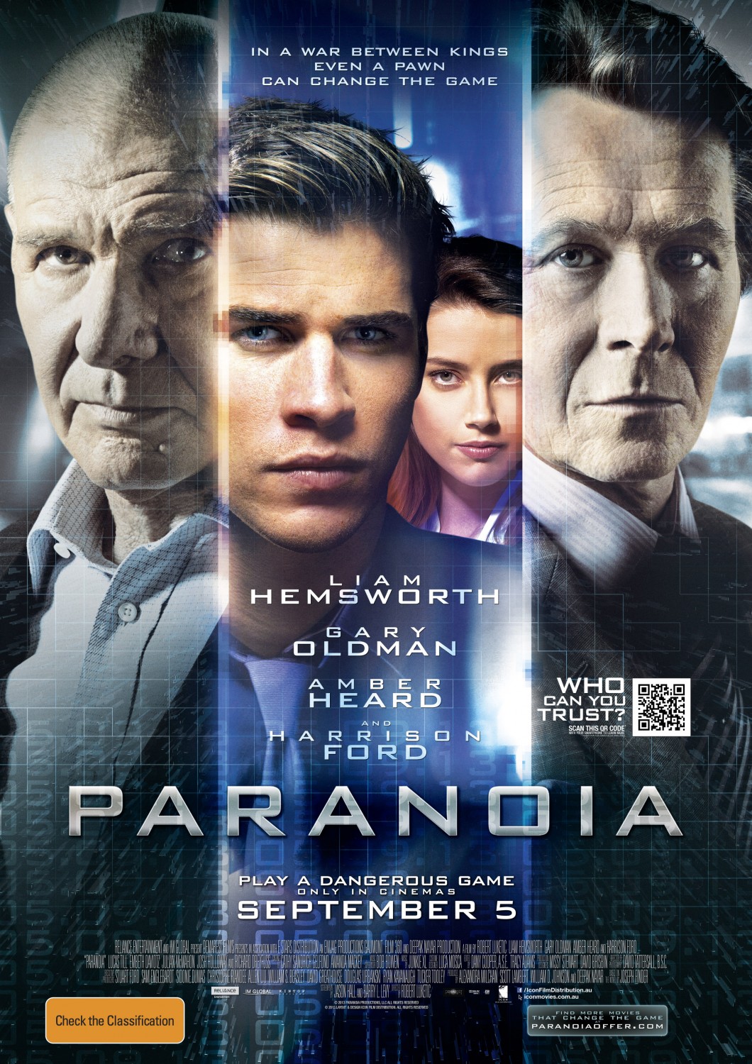 Extra Large Movie Poster Image for Paranoia (#2 of 3)
