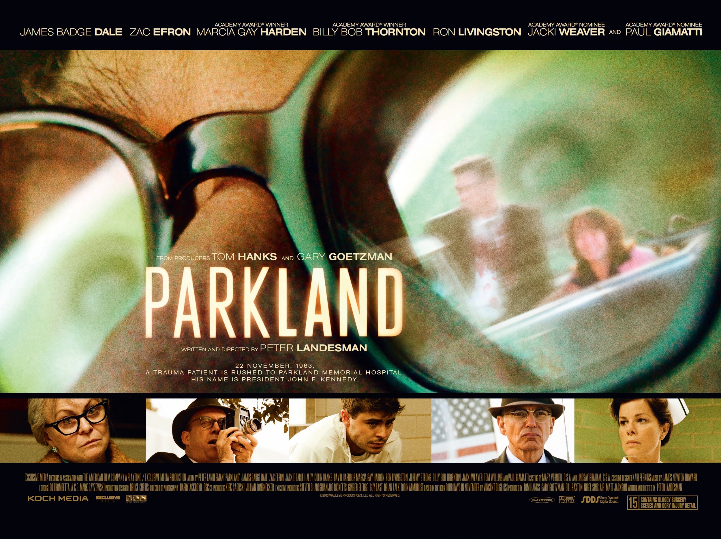 Mega Sized Movie Poster Image for Parkland (#4 of 4)