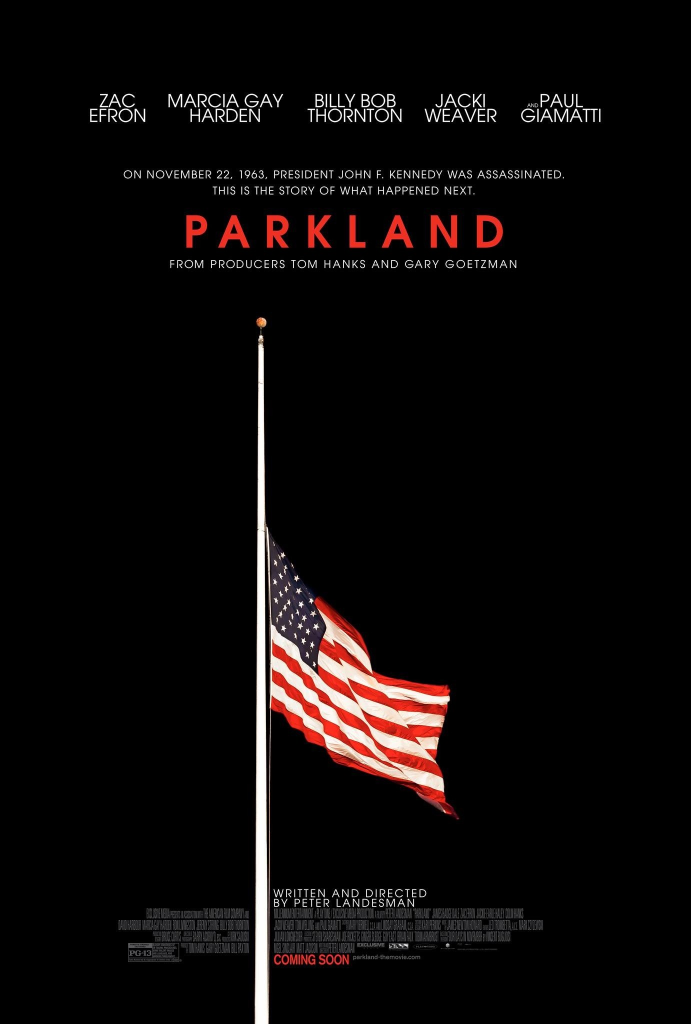 Mega Sized Movie Poster Image for Parkland (#1 of 4)