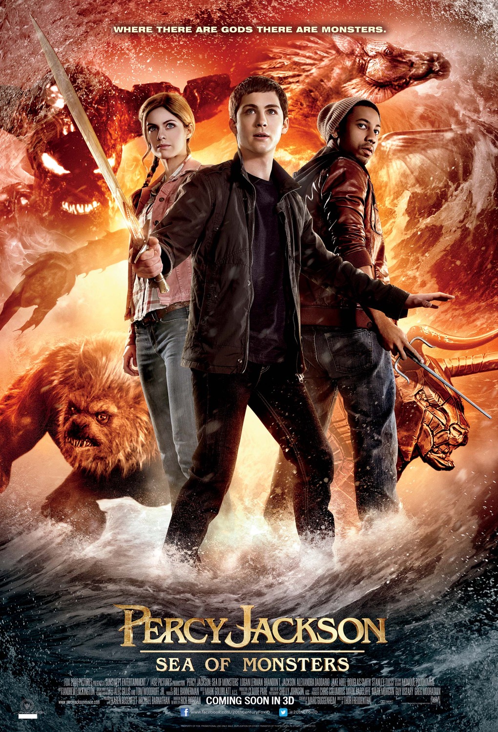 Extra Large Movie Poster Image for Percy Jackson: Sea of Monsters (#7 of 11)