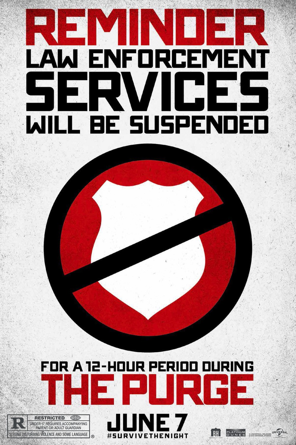 Extra Large Movie Poster Image for The Purge (#3 of 4)
