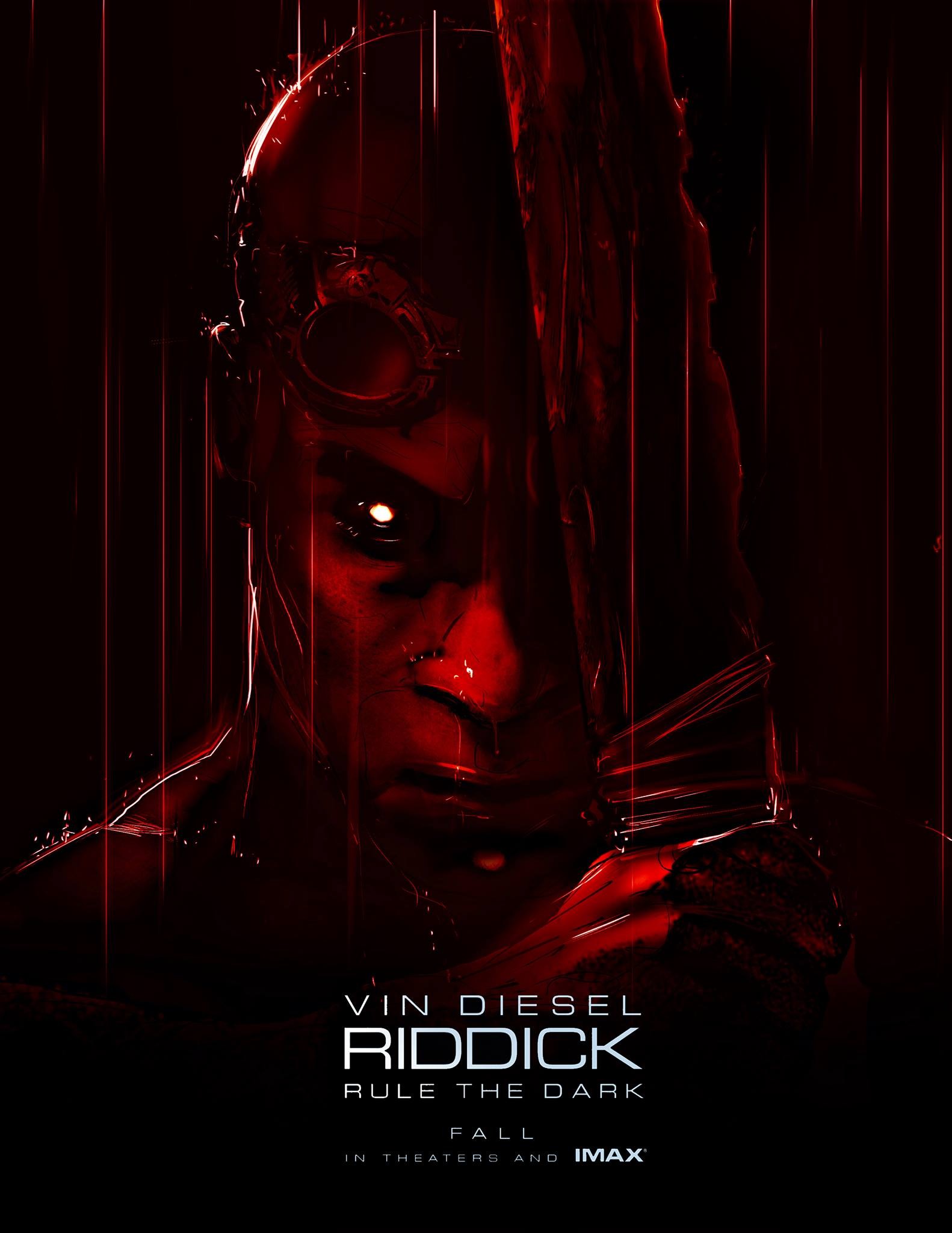 Mega Sized Movie Poster Image for Riddick (#2 of 5)