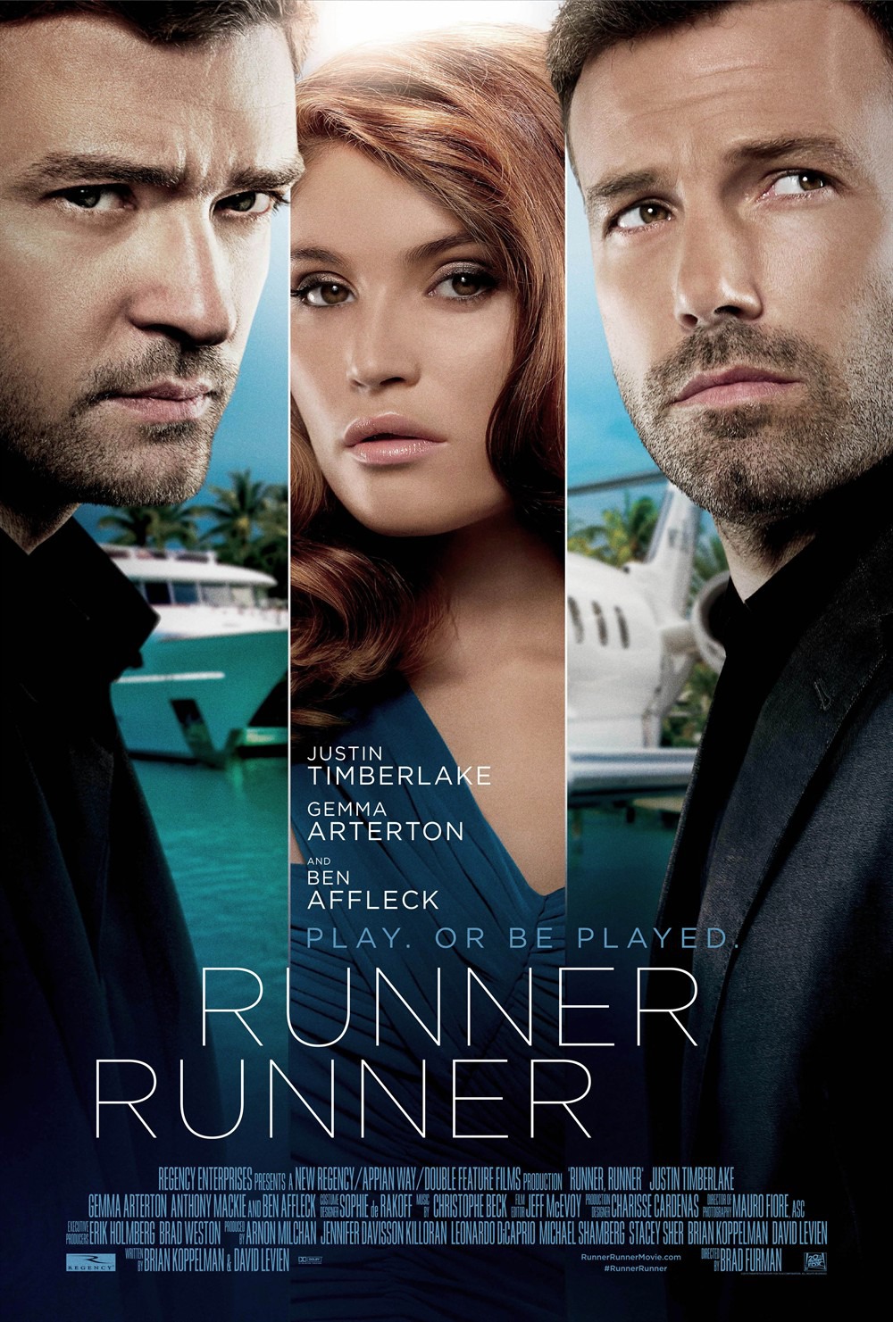 Extra Large Movie Poster Image for Runner, Runner (#1 of 7)