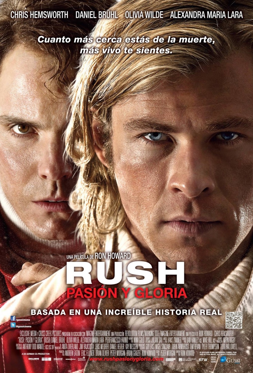 Extra Large Movie Poster Image for Rush (#3 of 14)