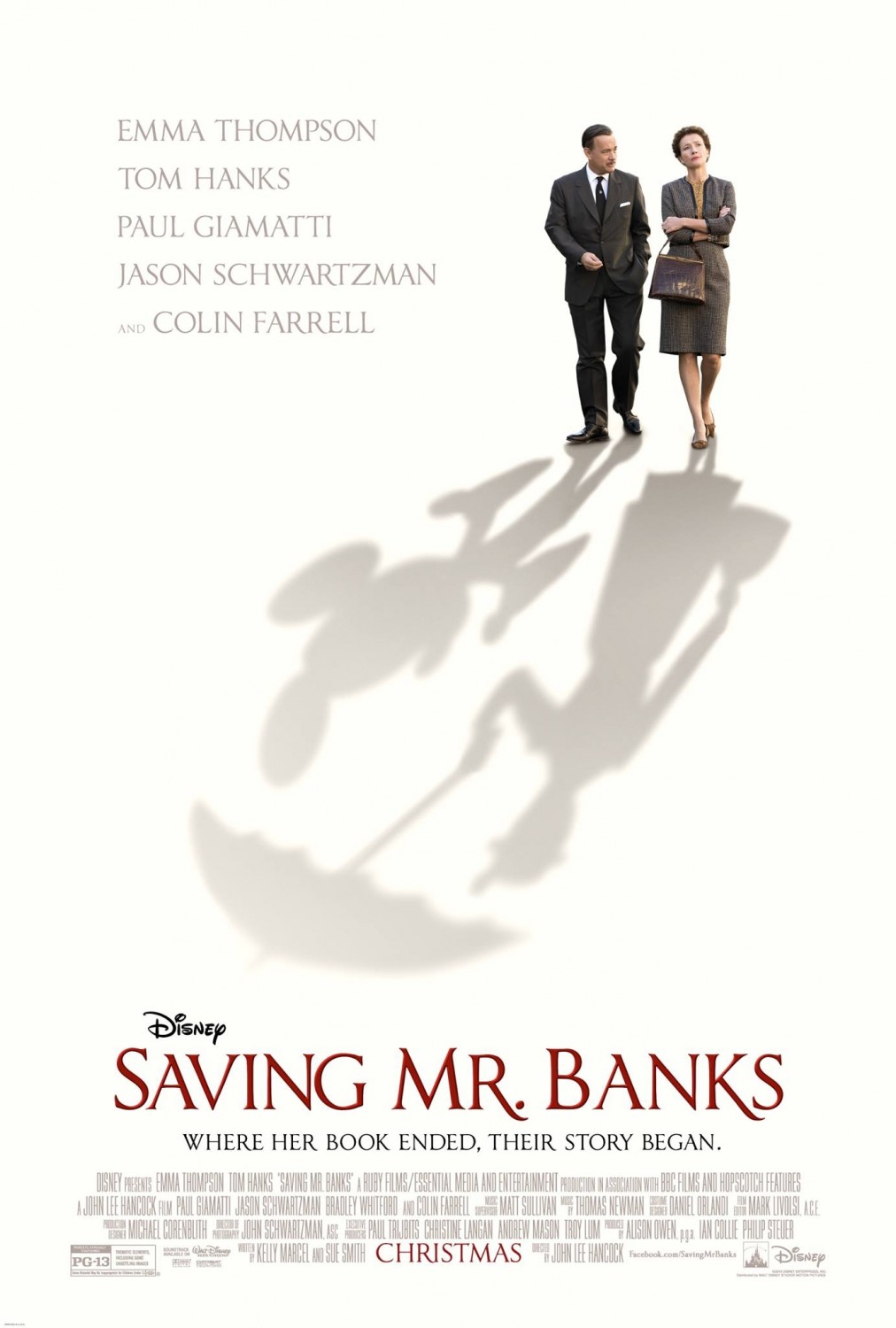 Extra Large Movie Poster Image for Saving Mr. Banks (#1 of 3)