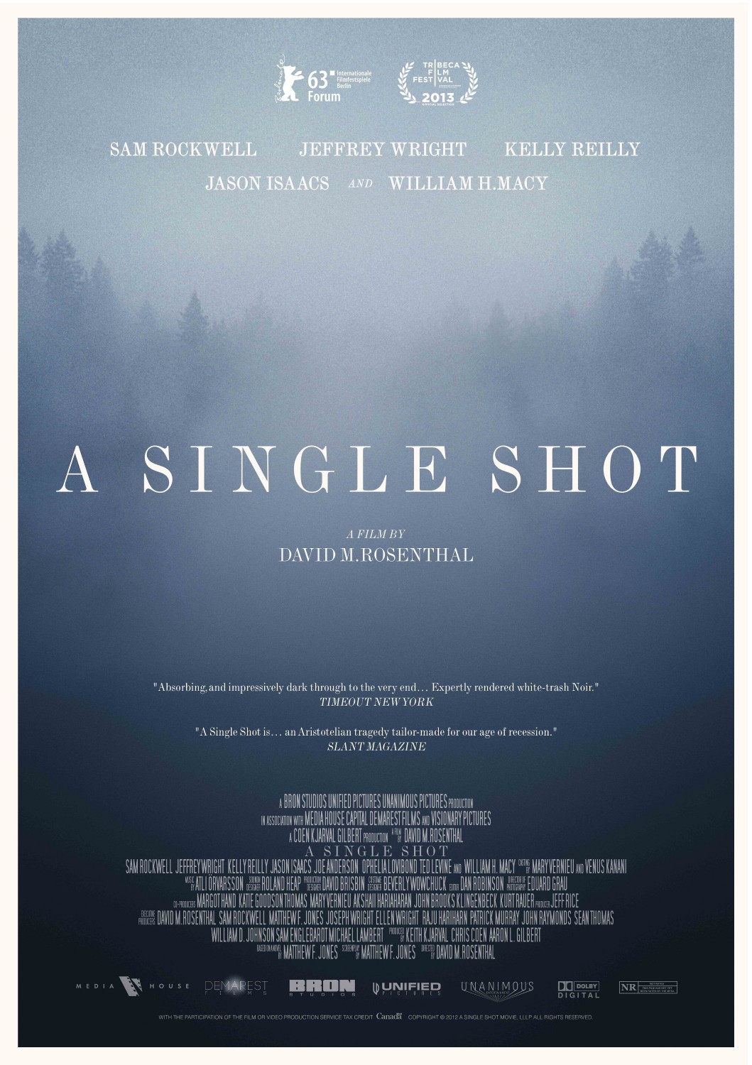 Extra Large Movie Poster Image for A Single Shot (#1 of 5)