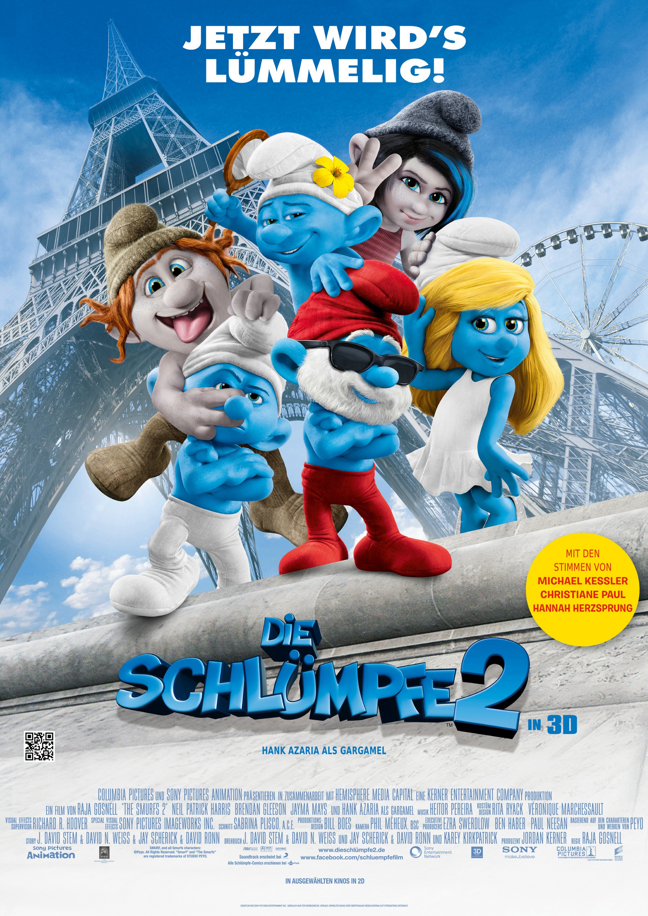 Mega Sized Movie Poster Image for The Smurfs 2 (#12 of 21)
