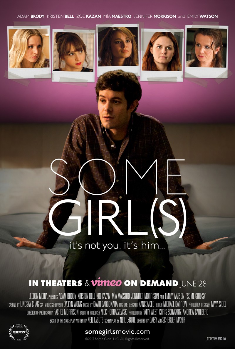 Extra Large Movie Poster Image for Some Girl(s) 