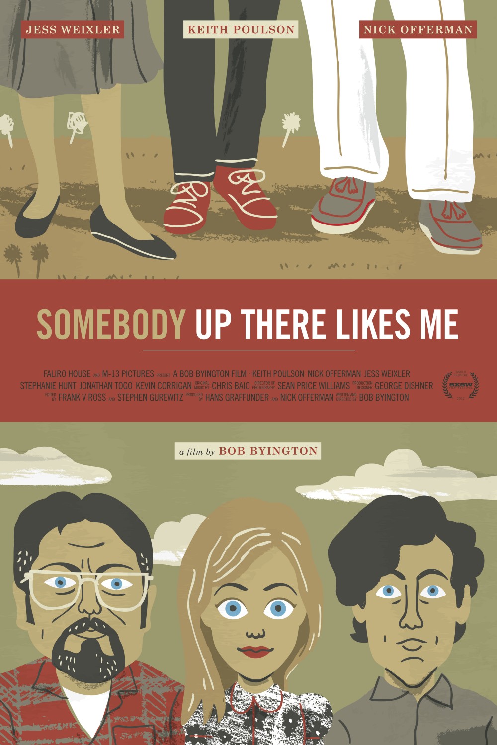 Extra Large Movie Poster Image for Somebody Up There Likes Me 