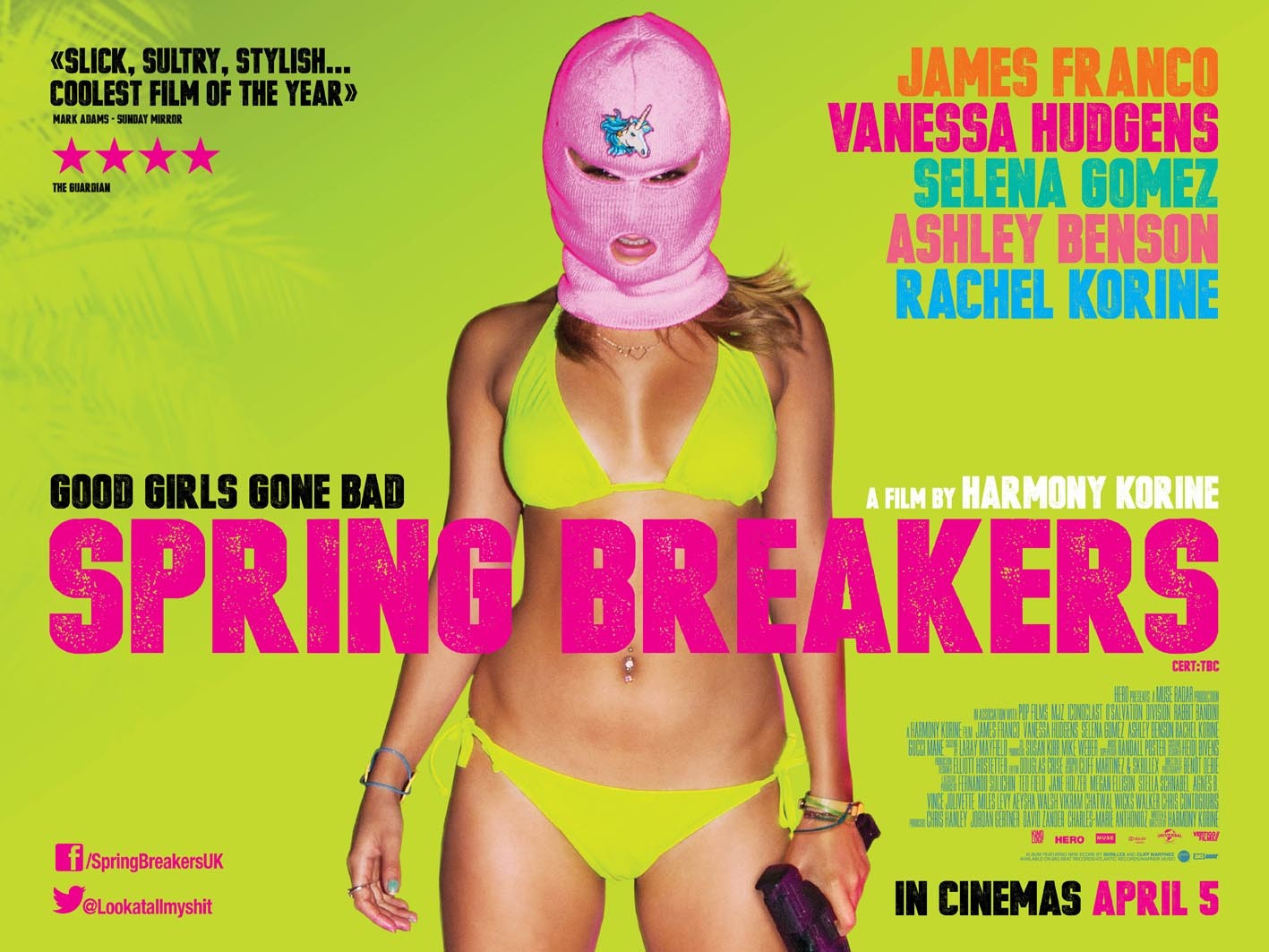 Extra Large Movie Poster Image for Spring Breakers