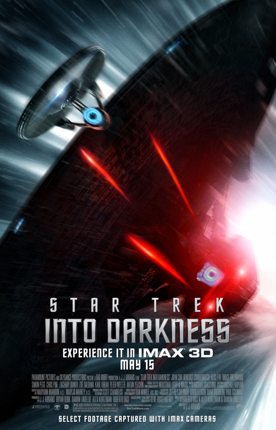 Extra Large Movie Poster Image for Star Trek Into Darkness (#21 of 22)
