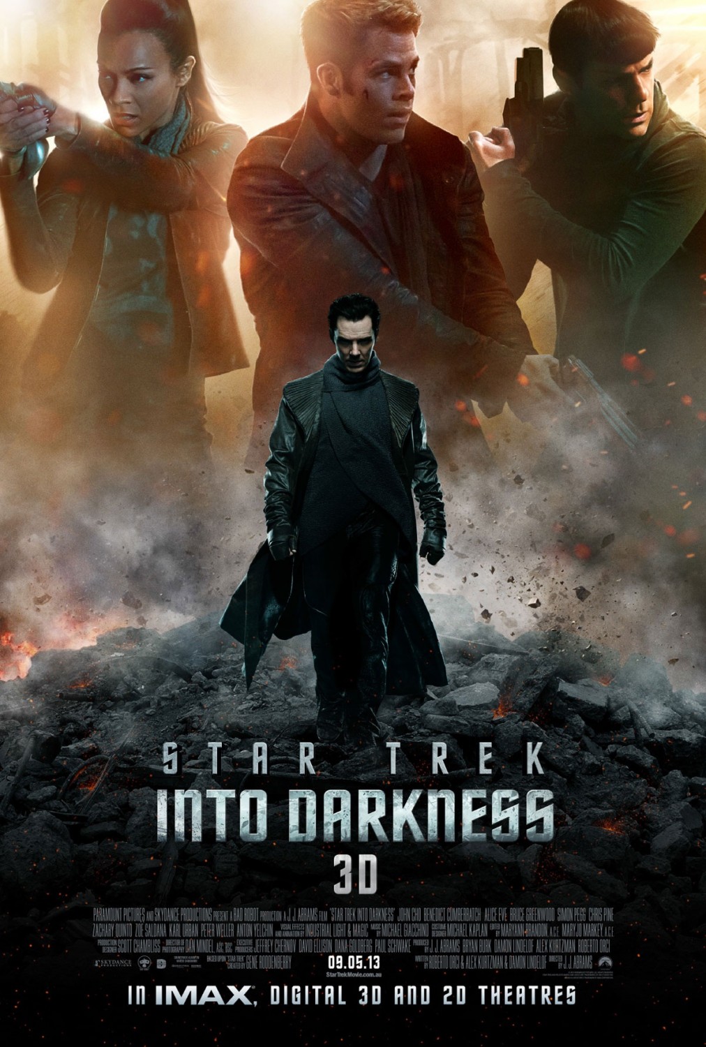 Extra Large Movie Poster Image for Star Trek Into Darkness (#2 of 22)