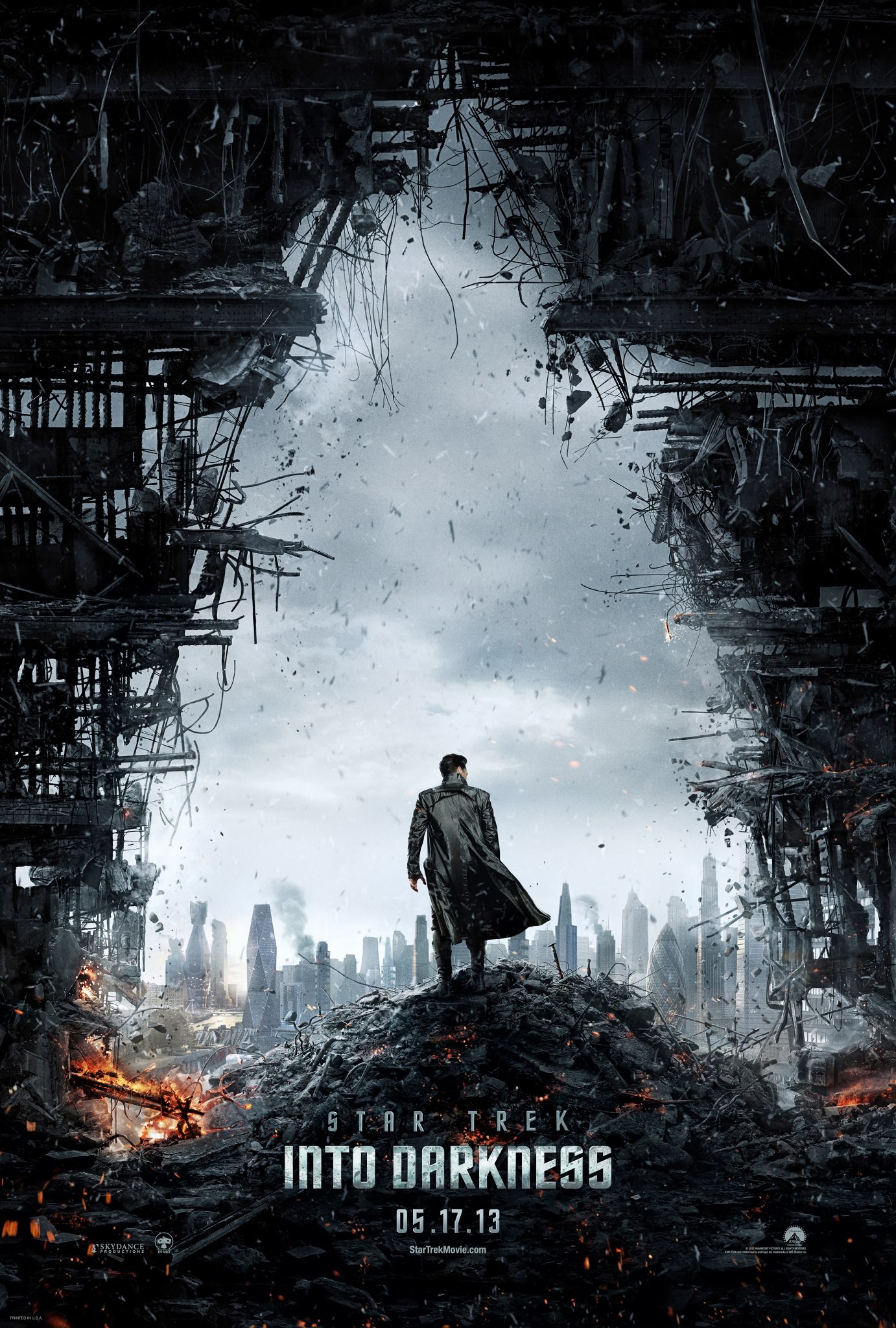 Mega Sized Movie Poster Image for Star Trek Into Darkness (#1 of 22)