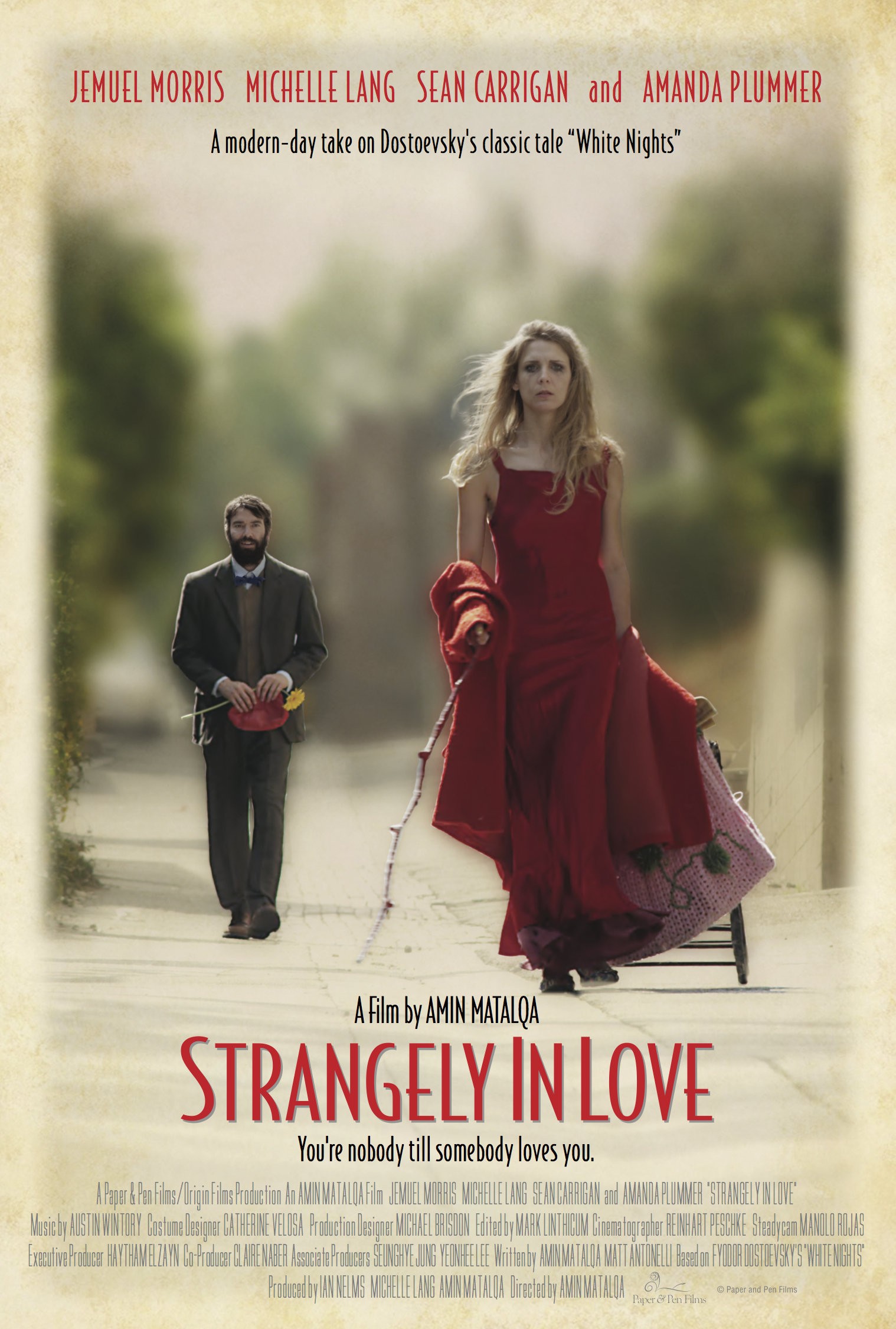 Mega Sized Movie Poster Image for Strangely in Love 