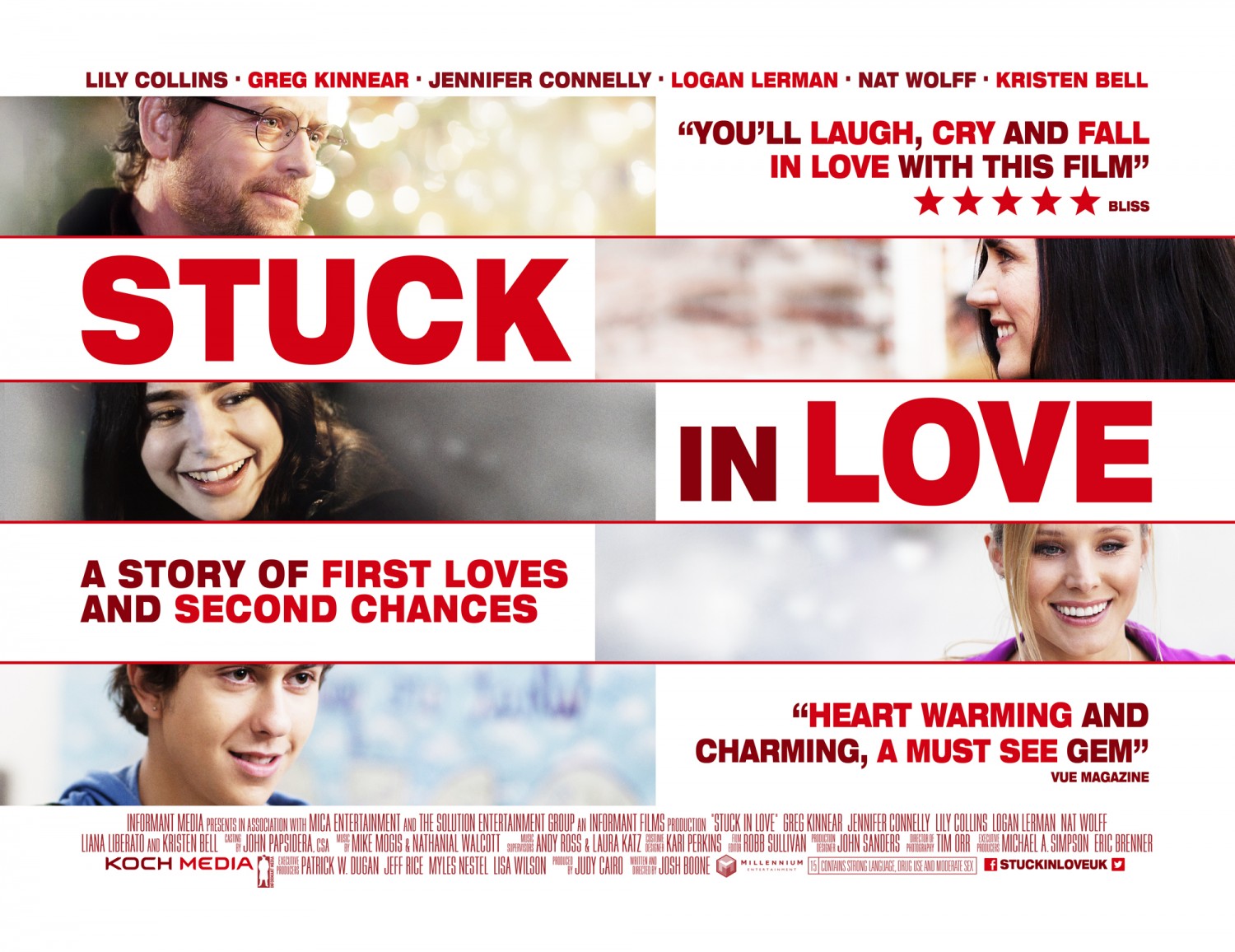 Extra Large Movie Poster Image for Stuck in Love (#4 of 4)