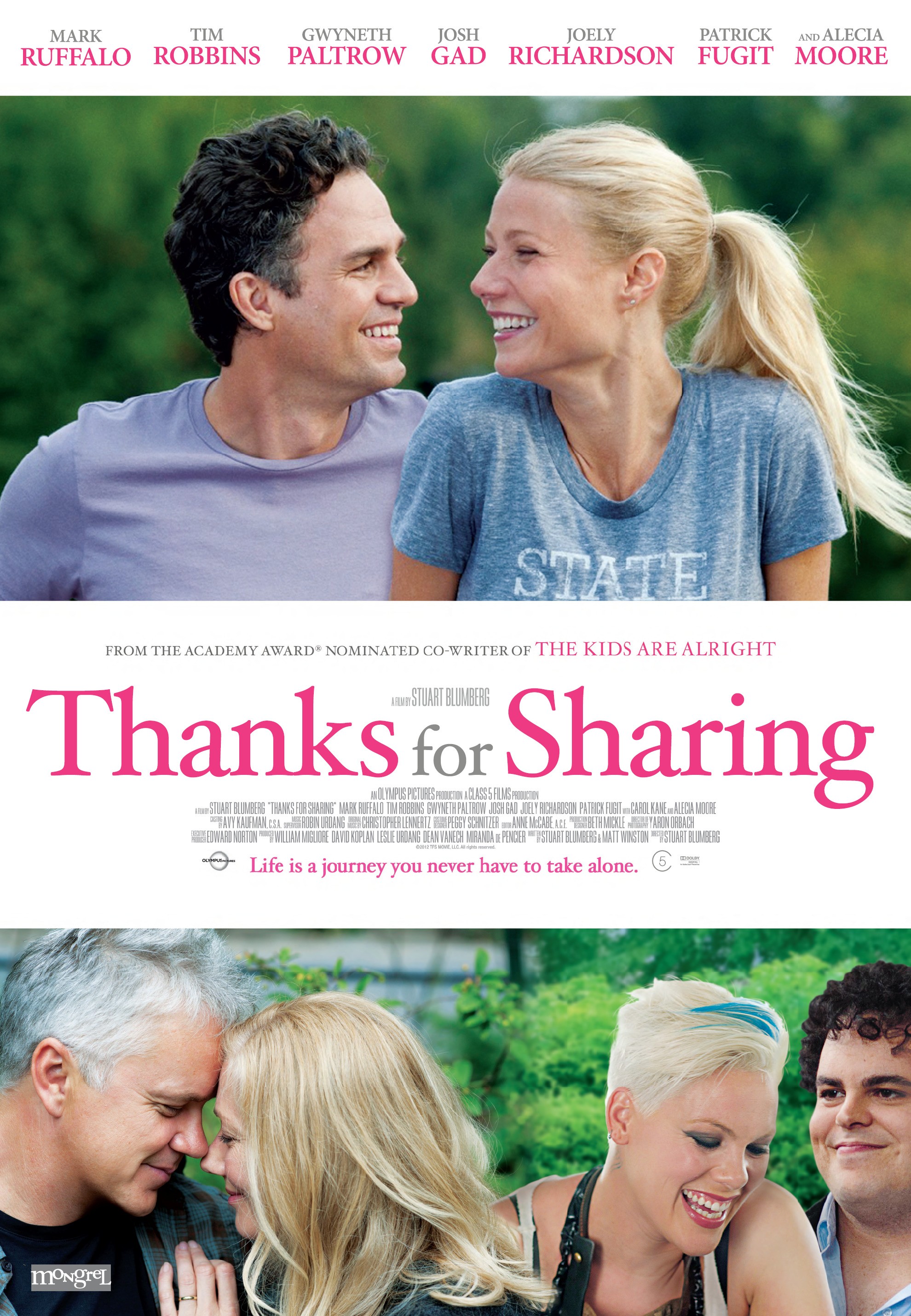 Mega Sized Movie Poster Image for Thanks for Sharing (#5 of 7)